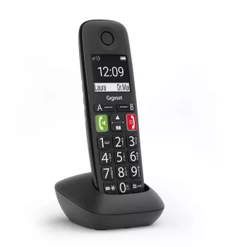 Gigaset Hearing Aid.DECT E290HX nero dispositivo aggiuntivo