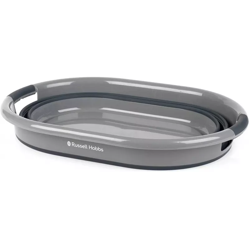 Cesto portabiancheria Russell Hobbs LA053879GRYFEU7 27L pieghevole