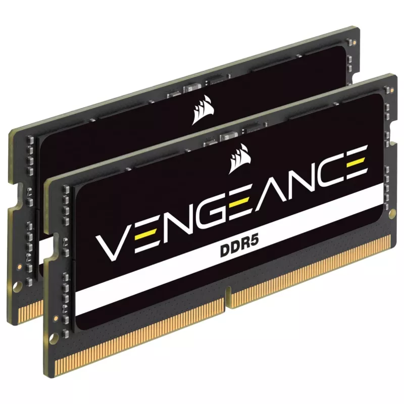 SO-DIMM 64 GB DDR5-4800 (2x 32 GB) kit dual, memoria nero, CMSX64GX5M2A4800C40, Vengeance