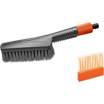 Gardena Cleansystem set di lavaggio con spazzola a mano M morbida, 18863-20