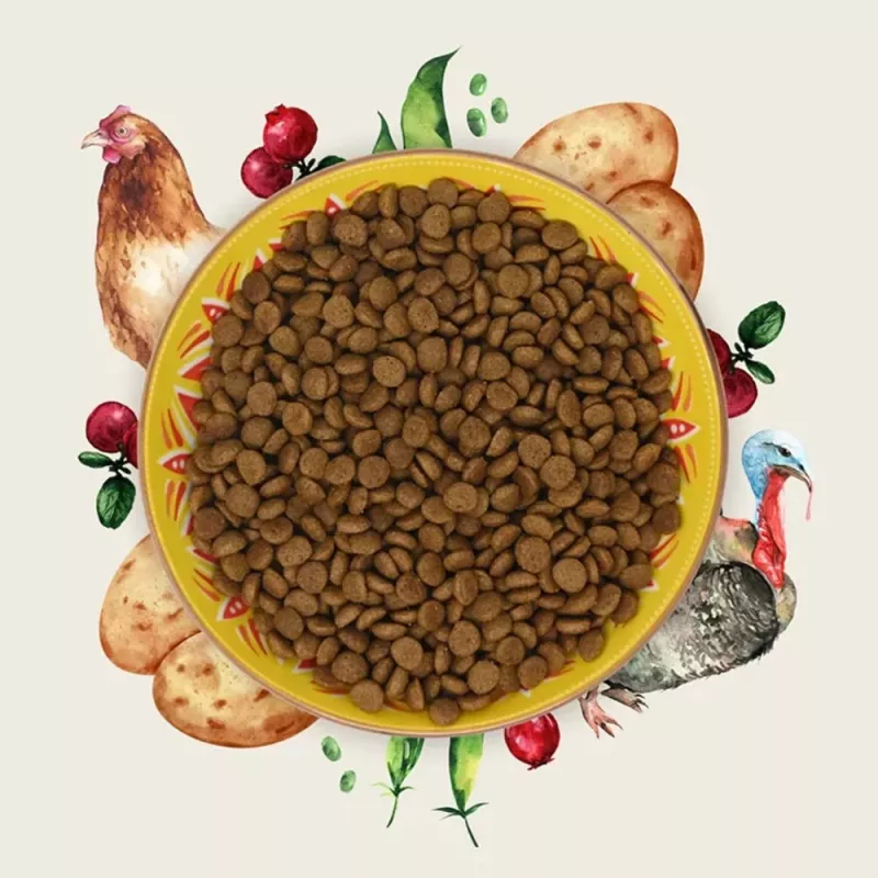 EDEN Turkey & Chicken - Crocchette per gatti - 1,5 kg