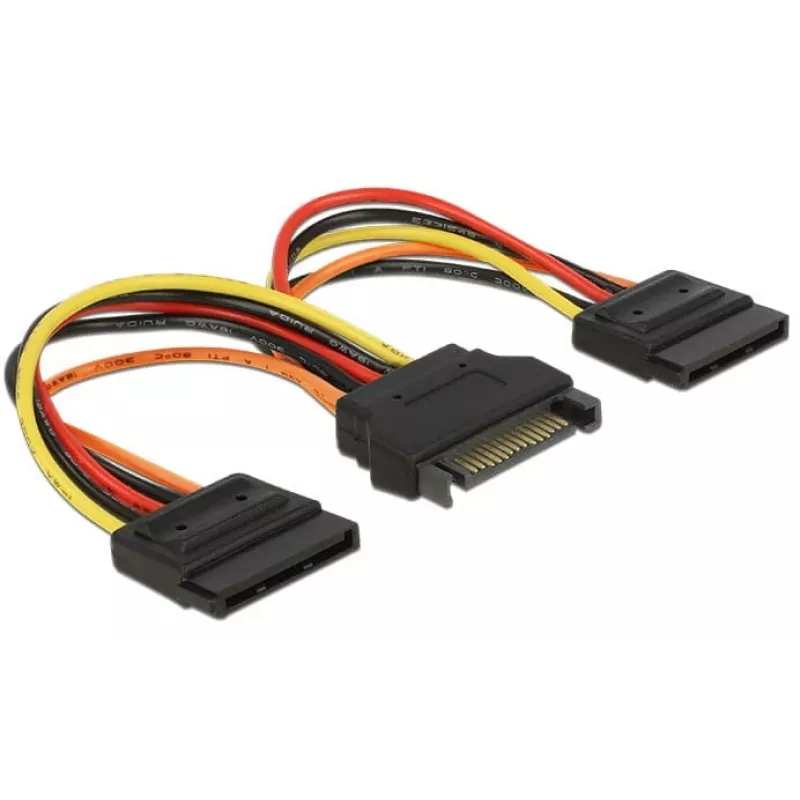 Cavo di alimentazione interno DeLOCK 60143 0,15 m SATA 15 pin