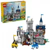 Giocattolo da costruzione LEGO Creator 3-in-1 castello medievale dei cavalieri set 31168 — 1371 pezzi, 6 minifigure, dai 9 anni