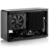 DAN Cases A4-SFX V4.1 - argento + Alpenföhn nero Ridge - 120 mm