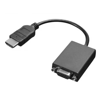 Lenovo HDMI / VGA 0.2 m nero