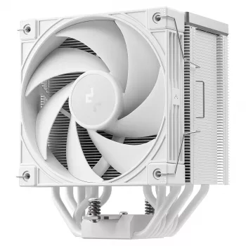 Dissipatore ad aria DeepCool AK700 Digital WH, ventola da 120 mm, supporta AM5/AM4/LGA 1700/1200/1155/1151/1150, bianco