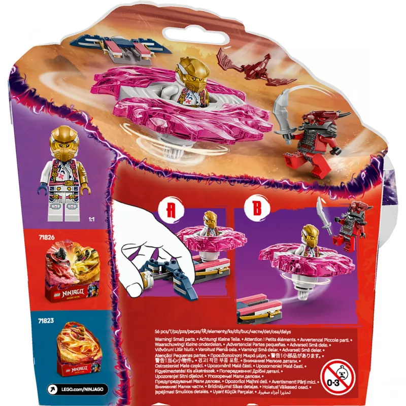 LEGO NINJAGO 71824 Spinner Spinjitzu del drago di Sora