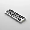 Case per tastiera da gaming AKKO MonsGeek M7 VIA Barebone Kit argento — case barebone per tastiere meccaniche, compatibile con firmware VIA