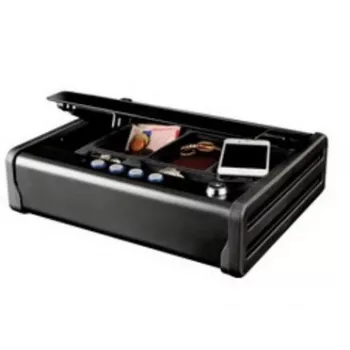 MASTER LOCK MLD08E cassaforte nera acciaio inox