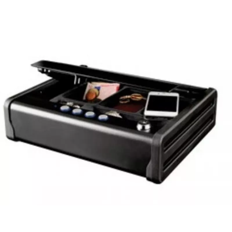 MASTER LOCK MLD08E cassaforte nera acciaio inox