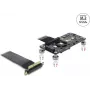 DELOCK adattatore PCI Express 3.0 x4 a M.2 Key M, cavo 10 cm, modello 64357