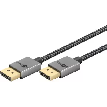 Cavo DisplayPort sottile Goobay 2.0/2.1 40aGbit/s 2 m (77445)