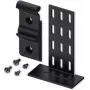 Kit di montaggio TELTONIKA PR5MEC23 — ABS nero e acciaio per un'installazione sicura del dispositivo