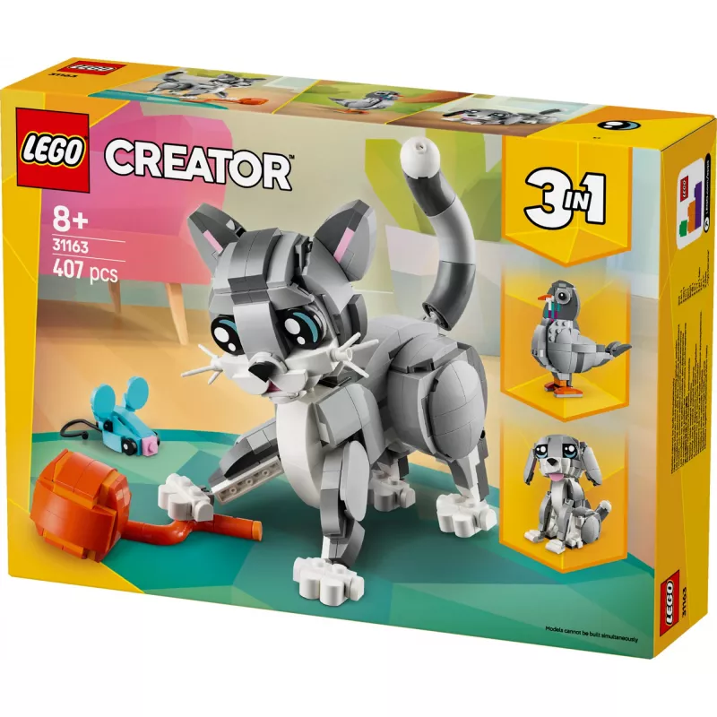 LEGO CREATOR 3 IN 1 31163 Gatto giocherellone