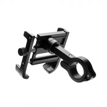 Supporto per tablet e smartphone FIXED Holder Fixed Bikee ALU 2 regolabile 360° nero, alluminio, supporto a morsetto regolabile