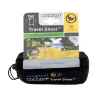 Cocoon TravelSheet sacco a pelo rettangolare seta grigio