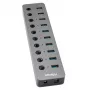 Adattatore USB Type-A 3.0 – 10 porte USB 3.0 con interruttori