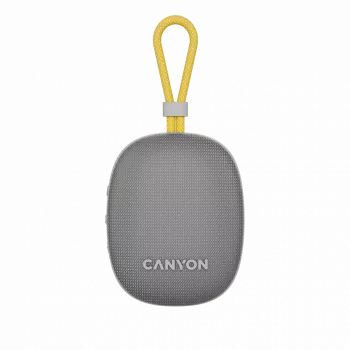 Canyon OnMove 12 - altoparlante Bluetooth v5.3 portatile - 5W - TWS - IPX7 - 12 ore - ricarica USB-C