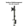 Supporto monitor 17-32, max. 9 kg, nero