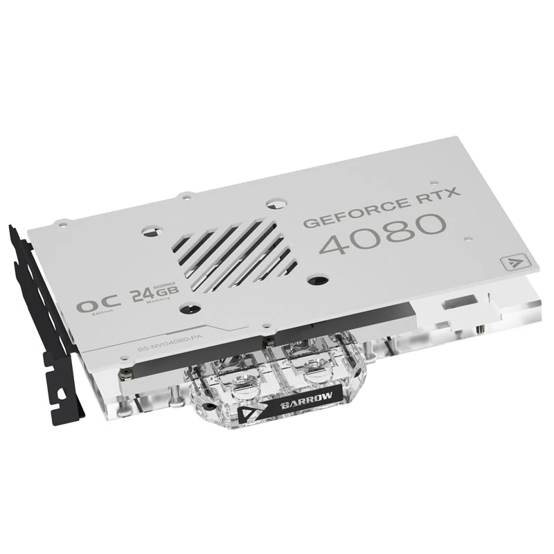Blocco di raffreddamento a liquido Barrow LRC2.0 per RTX 4080 FE Aurora RGB acrilico
