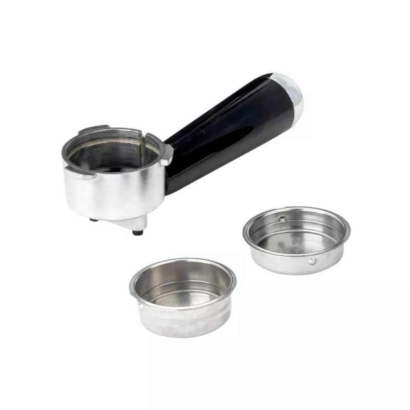 Jata JECA2525 macchina per caffè espresso, 20 bar, 850 W, serbatoio dell'acqua da 1,8 l, tubo vapore, nero / acciaio inox