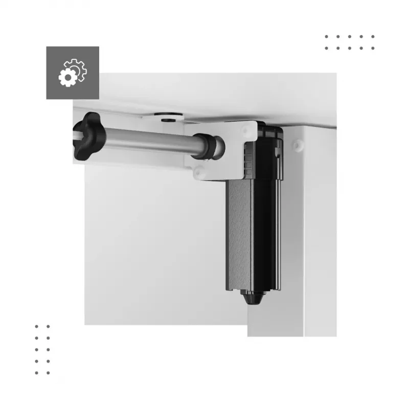 Scrivania elettrica MA-Leader 7.0 bianco