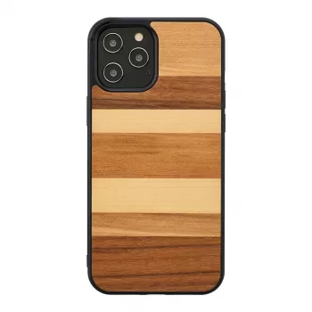 Custodia per cellulare man and wood per iPhone 12 Pro Max, sabbia nera