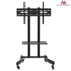 Maclean MC-739 carrello professionale per TV su ruote, 32-65 pollici (165,1 cm), max 40 kg, VESA fino a 400x600, nero