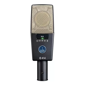 AKG C414 XLS microfono grigio, argento microfono da studio
