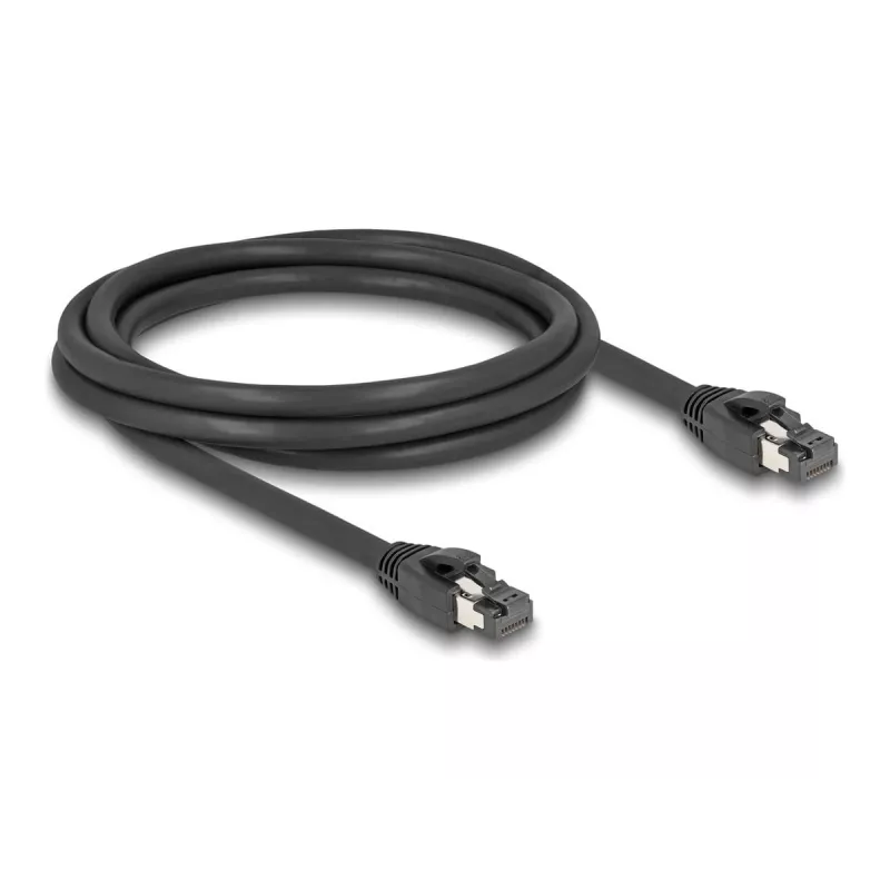 DeLOCK cavo di rete RJ45 Cat.8.1 S/FTP 2m 40Gbps nero