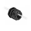 Pressacavo DeLOCK 60387 nero plastica 2 pz.