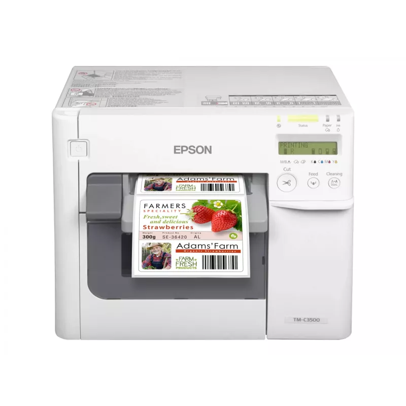 Epson TM-C3500 etichettatrice a getto d'inchiostro a colori 720 x 360 DPI 103 mm/s con cavo Ethernet LAN