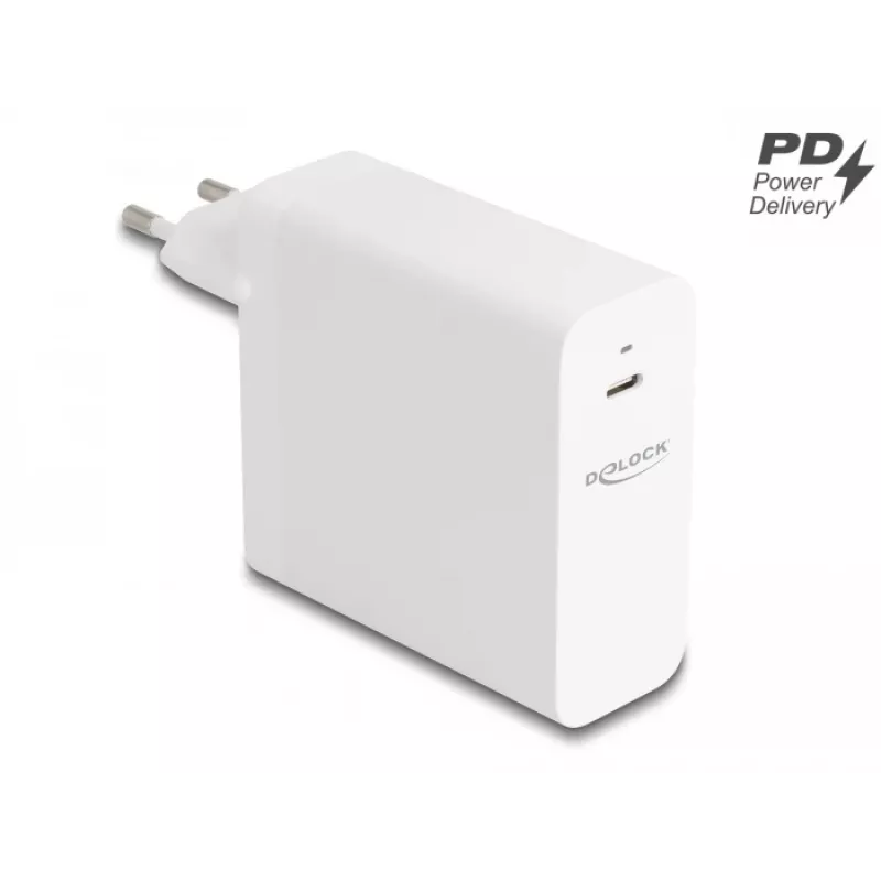 Caricabatterie DeLOCK USB GaN 140W PD 3.1 per interni AC universale