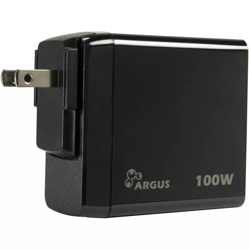 Caricabatterie PD INTER-TECH PD-3100 100W USB-C nero alimentatore rapido