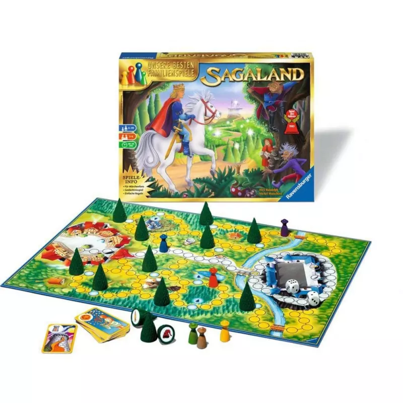 Gioco da tavolo Ravensburger Sagaland viaggio/avventura (26424)