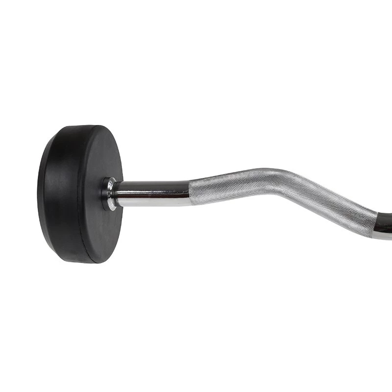 Bilanciere fisso HMS GSL35 / barra gommata sagomata 35 kg