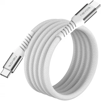 Cavo USB-C a USB-C Nevox 2478 – USB 2.0, 48V 5A, 240W, connettore maschio a connettore maschio
