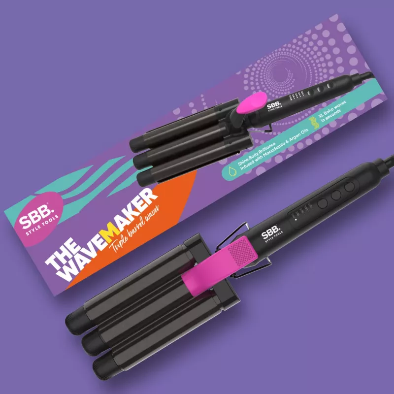 SBB SBWV-2000-EU Wavemaker arricciacapelli a tripla barra