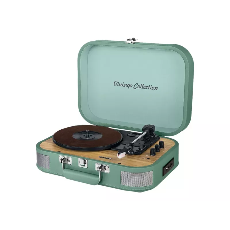 Muse MT-201WG sistema stereo con giradischi, porta USB, ingresso AUX
