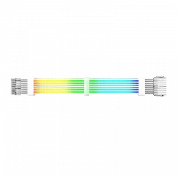 Gamemax | Cavo prolunga alimentatore | VGA/CPU 2x8PIN-B | Bianco
