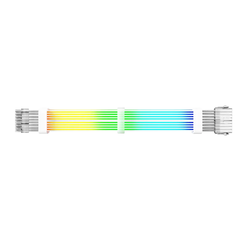 Gamemax cavo di prolunga PSU VGA/CPU 2x8PIN-W, bianco