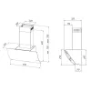 Cappa aspirante AKPO WK-4 Clarus Eco 60 nera