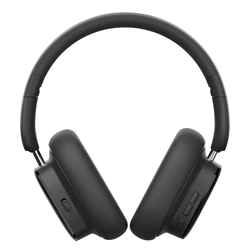 Baseus Bowie H1i Cuffie con archetto wireless chiamate/musica USB Type-C Bluetooth Nero