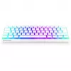 Thock Compact Wireless Pudding Onyx White, Tastiera Gaming Bianco, Layout DE, Kailh Box Red