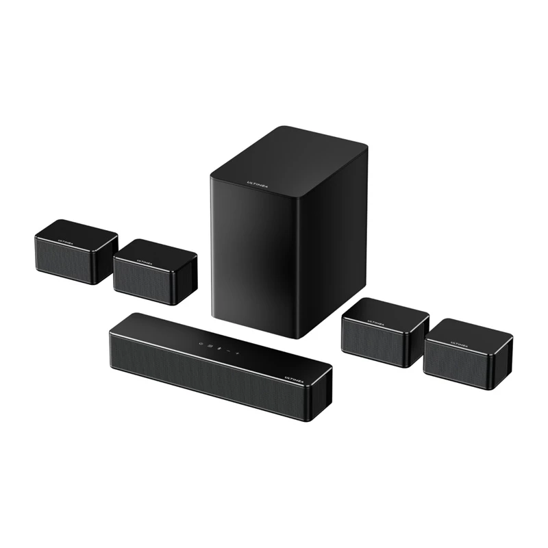 Soundbar Ultimea Poseidon D70 — sistema home cinema compatto, modello UC00Q