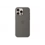 Custodia in silicone con MagSafe per iPhone 16 Pro Max - grigio pietra