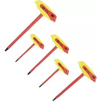 Set di cacciaviti c.k tools T4422 — 5 pezzi, impugnatura esagonale, misure assortite