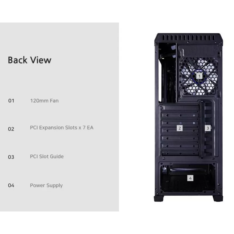 Case per computer Zalman N5 TF ATX nero