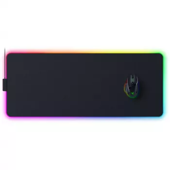 Tappetino per mouse gaming Razer Strider Chroma – superficie in poliestere, 370×900 mm, nero, retroilluminazione multicolore