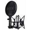 RODE SM6 supporto antivibrazione con filtro anti-pop, nero